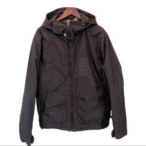 COPY - Quicksilver men’s  black winter jacket No size tag see measurements in p…